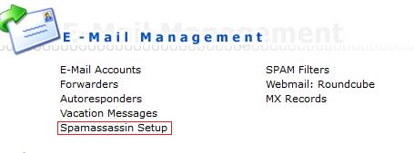 1 Dział: Spamassassin Setup (Ustawienia Spamassasssin)