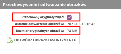 9 Ustawienia i warunki odtwarzania obrazków